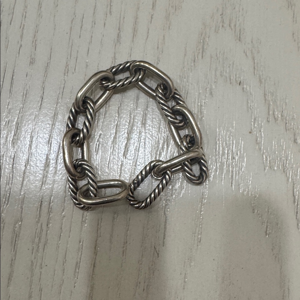 David Yurman Silver Chain Bracelet - Picture 2 of 2